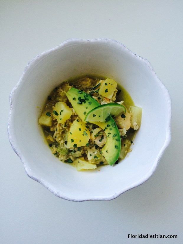 Green Curry Pineapple